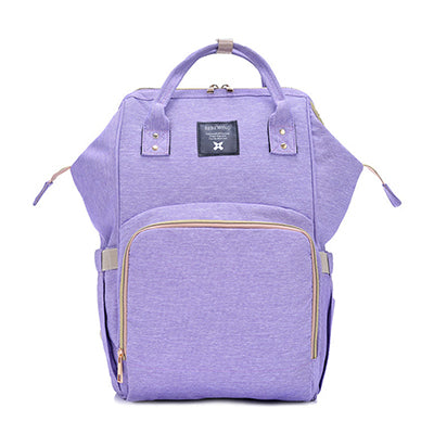 Fashion Mommy Maternity Baby Care Nappy Bag Brand Large Capacity Baby Dry Wet Bag Designer Travel Backpack Nursing Diaper Bag