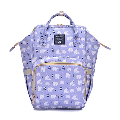 Fashion Mommy Maternity Baby Care Nappy Bag Brand Large Capacity Baby Dry Wet Bag Designer Travel Backpack Nursing Diaper Bag