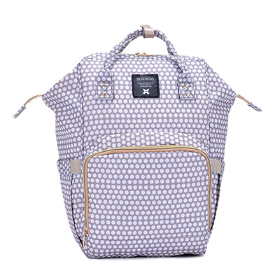 Fashion Mommy Maternity Baby Care Nappy Bag Brand Large Capacity Baby Dry Wet Bag Designer Travel Backpack Nursing Diaper Bag