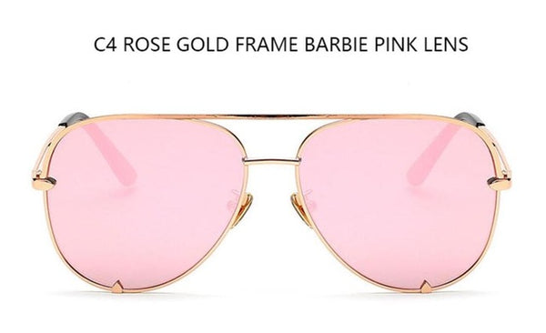 Retro Vintage Women Mirror Shades Sunglasses