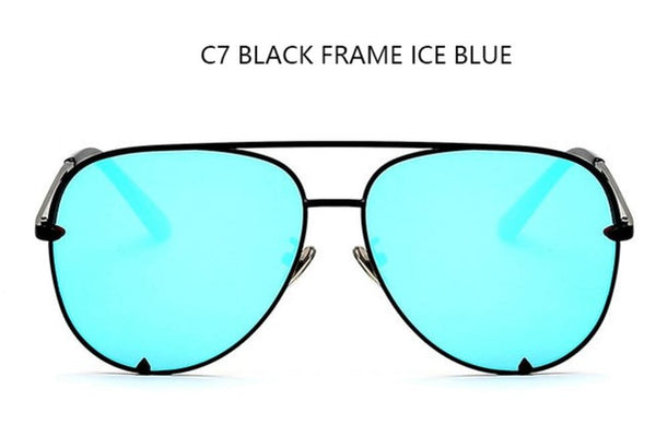 Retro Vintage Women Mirror Shades Sunglasses