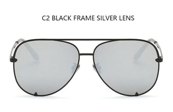 Retro Vintage Women Mirror Shades Sunglasses