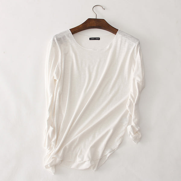 100% Cotton Long Sleeve T-shirt