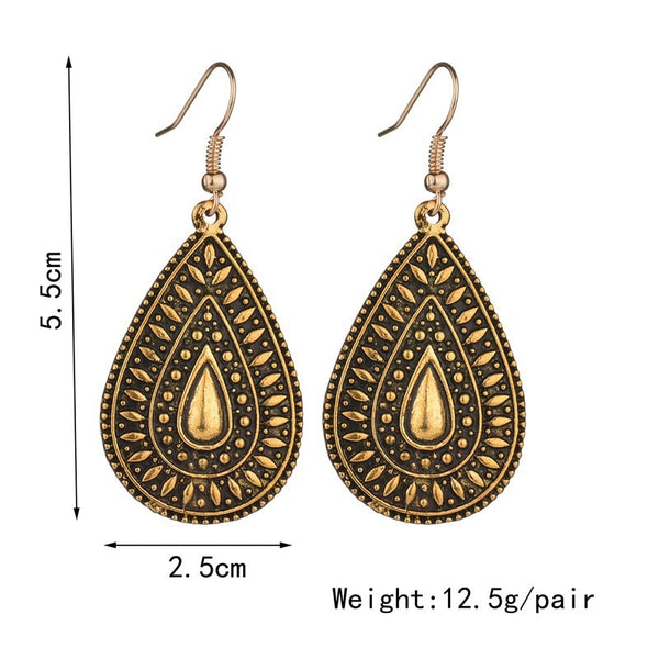 Bohemia Vintage Fashion Drop Earrings