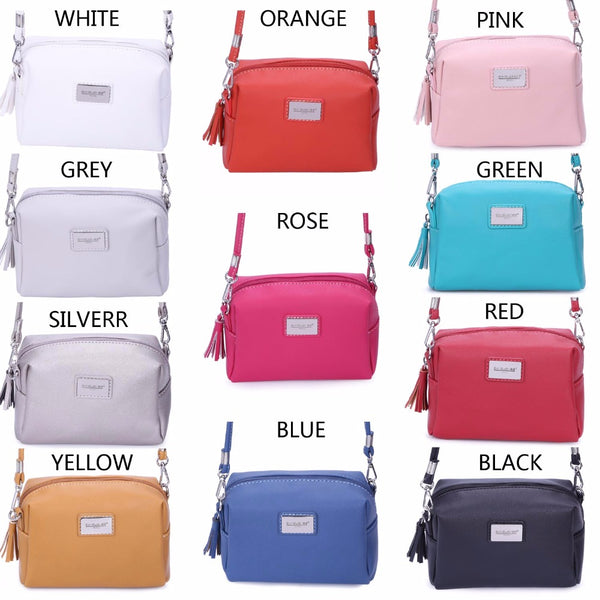 Women Messenger PU Solid Flap Crossbody Bag Purse Shoulder Bag