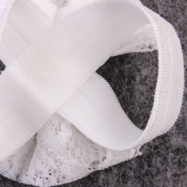 Newborn Baby Shoes Mini Flower Foot Crib Foot Anklet Lace Bowknot Chain Accessories For Child Sandals