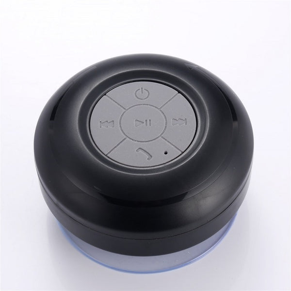 Portable Waterproof Shower Speakers  Bluetooth Handsfree Receive Call Music Suction Mic For iPhone Wireless Subwoofer Speaker