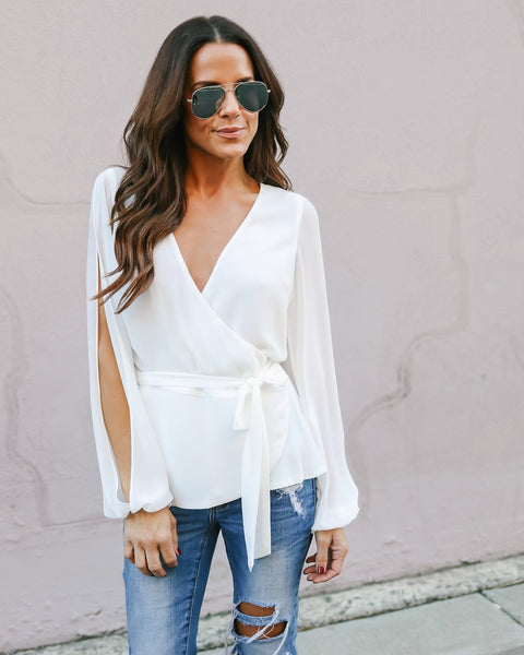 Fashion Ladies Casual Tops Shirt Women Loose V Neck Lace Up Blouses Solid Long Sleeve Blouse