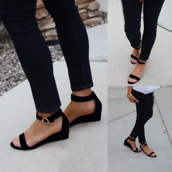 Summer Open Toe Casual Wedge Women Sandals