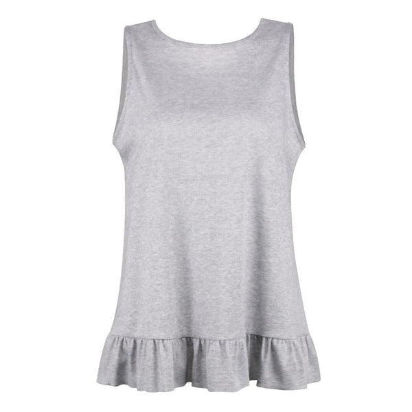Women Sexy Sleeveless Lace Shirts