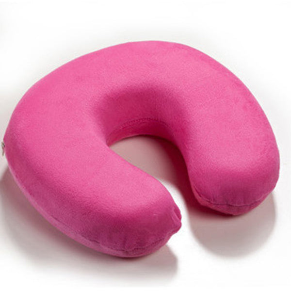 Memory Foam Neck Pillow Resting Head Neck U Shape Soft Travel Pillow