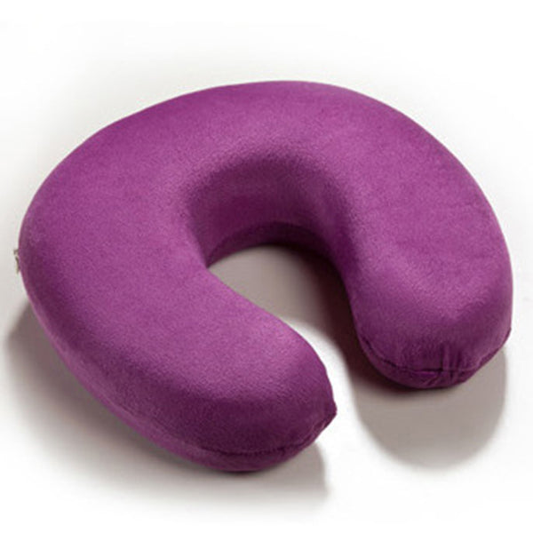 Memory Foam Neck Pillow Resting Head Neck U Shape Soft Travel Pillow