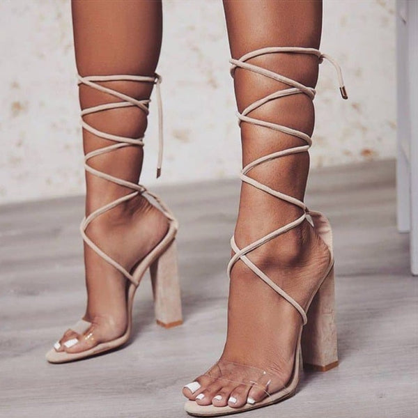 Women High Heel Casual Sandal Shoes