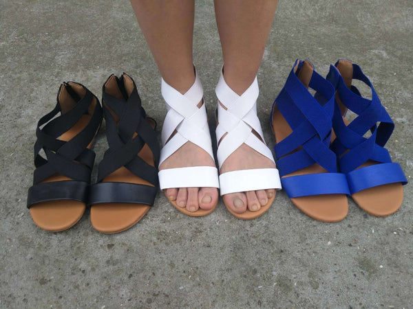 Women Casual Gladiator Flat Rome Sandals