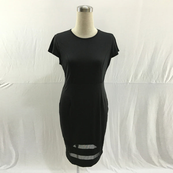 Plus Size Women Clothing Slim Office Lady Elegant Bodycon Dress