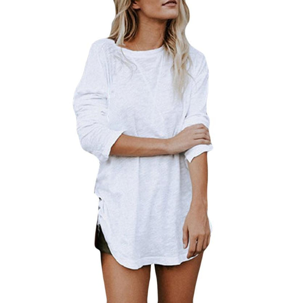 Women's Long Sleeve Chic Fashion Top T-shirt