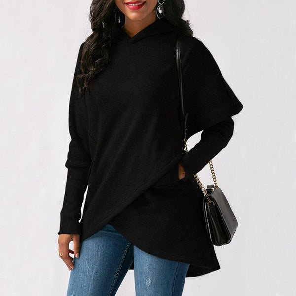 Women Long Sleeve Pullover Top Hoodie Sweater