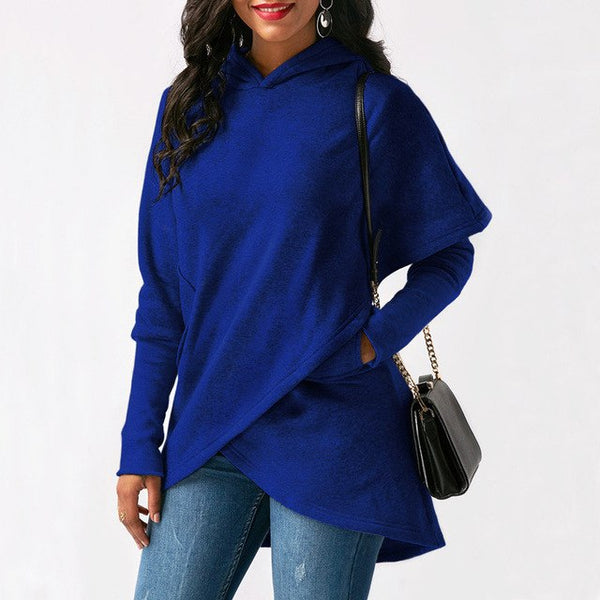 Women Long Sleeve Pullover Top Hoodie Sweater