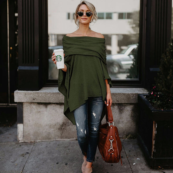 Women's Fashion Off Shoulder Tops