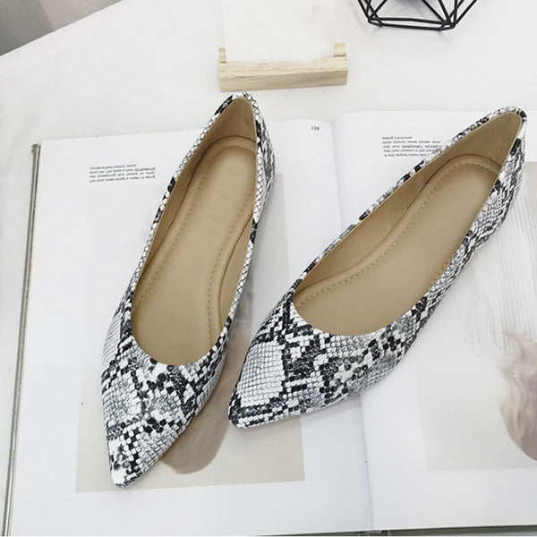 Women Elegant Pointed Toe Flats