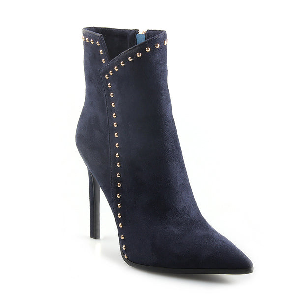 Autumn Winter Plush Rivet Boots