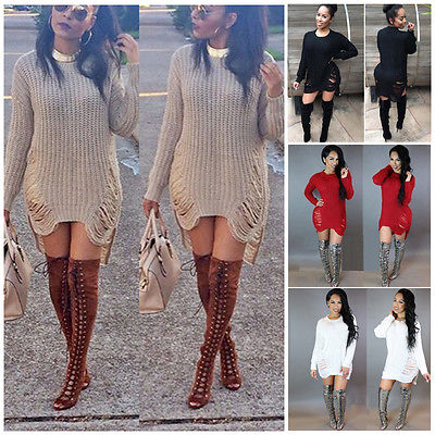Women Autumn Long Sleeve Knit Slim Sweater
