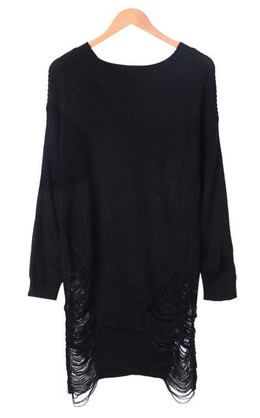 Women Autumn Long Sleeve Knit Slim Sweater
