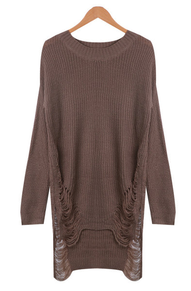 Women Autumn Long Sleeve Knit Slim Sweater
