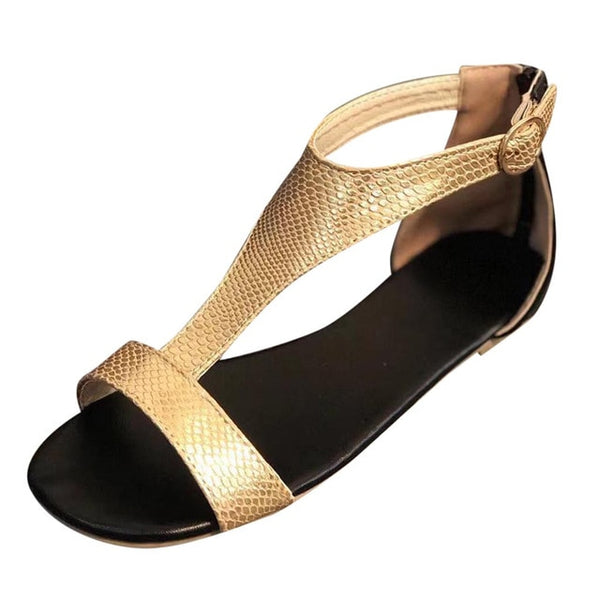 Fashion Women's Open Toe Breathable Buckle Strap Sandals