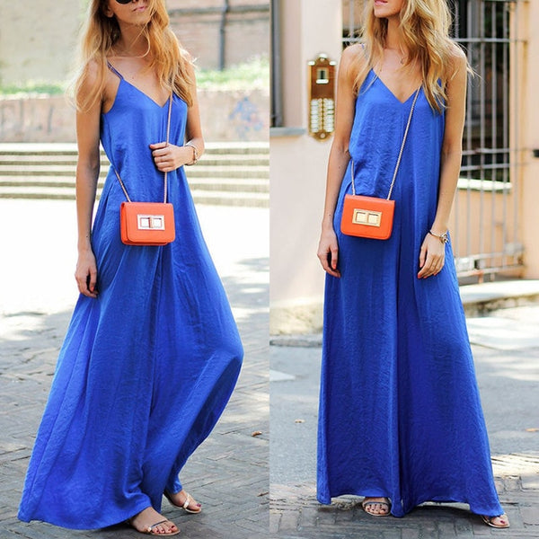 Women Linen Casual Sleeveless Loose Jumpsuit