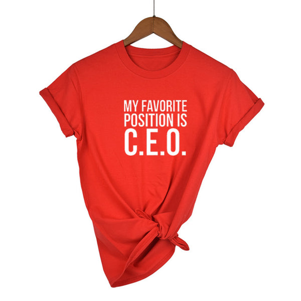 CEO Girl Boss Short Sleeve T-shirt