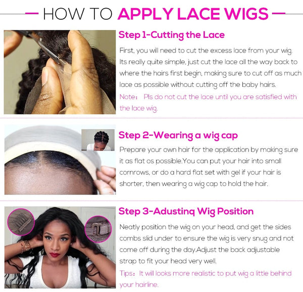 360 Straight Human Hair Free Part Remy Brazilian Lace Wig Lace Frontal Wig